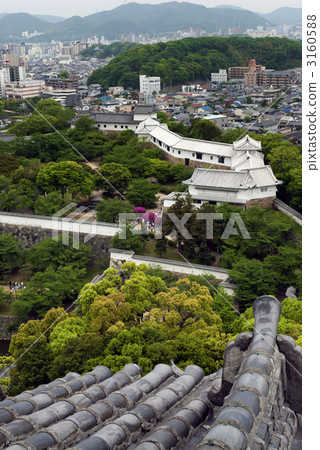 Nishinomaru看法從姬路城堡偉大的Tempur 3160588