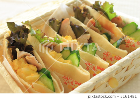 Western food sandwich pocket bread 3161481