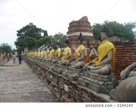 Standing Buddha statue Standing Buddha statue 3164143