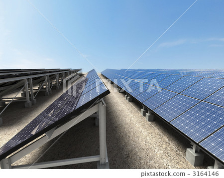 Mega solar single crystal panel Mega solar single crystal panel 3164146
