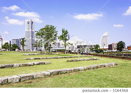 在Minato Mirai區的大象的鼻子公園 在Minato Mirai區的大象的鼻子公園 3164368