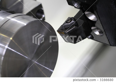 NC lathe processing 3166680