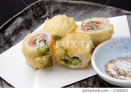 Hamo's plum violet cheese scissors fried deep-fried 3168883