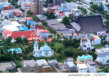Hakodate Motomachi overlooking 3170377