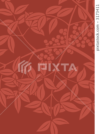 南天樹的果實 南部天空 葉子 3173411