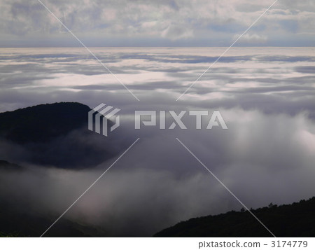 那須山 雲海 天空 3174779