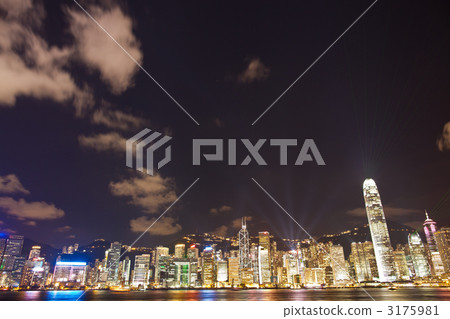 Night view of Hong Kong Hikari Kaido 3175981