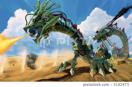 Dragon type tank TA 2 DO 4 Desert battle Dragon type tank TA 2 DO 4 Desert battle 3182473