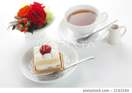 Ichigo脆餅和紅茶圖像 Ichigo脆餅和紅茶圖像 3183284