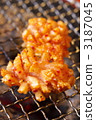 japanese dish of fried meat, korean barbecue, white meat 3187045