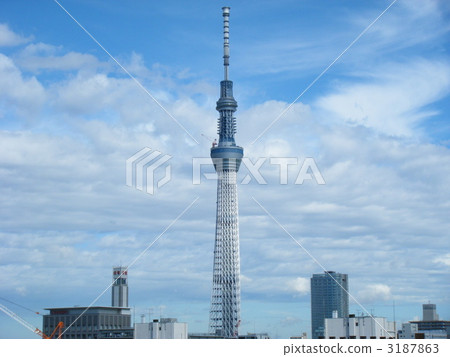 天空樹20110906水平中心 天空樹20110906水平中心 3187863