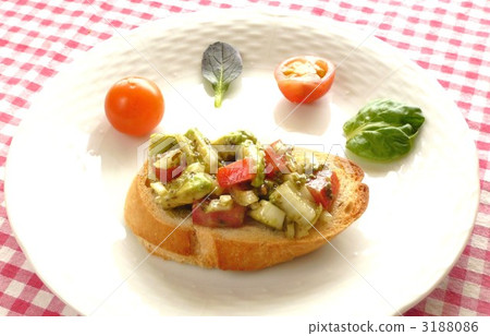 Basil sauce Bruschetta Basil sauce Bruschetta 3188086