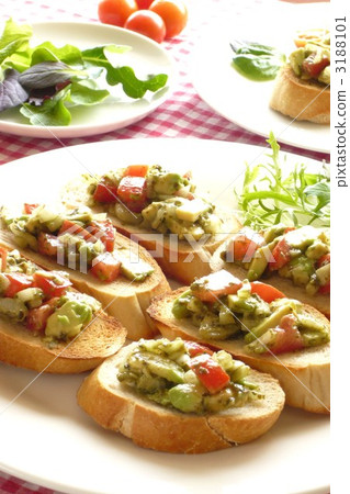Basil sauce Bruschetta 3188101