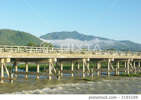 霧和渡月橋 霧和渡月橋 3193109