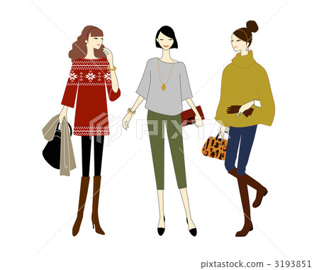 秋季模特 3193851