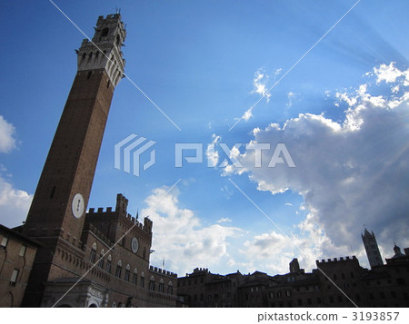 piazza del campo, city hall, toscana 3193857