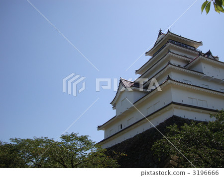 敦賀城堡在夏天 3196666