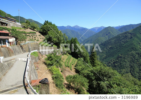 “Shimoguri no Sato”陡峭地傾斜私人住宅和田野 3196989