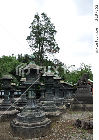 上野東照宮銅燈 3197552