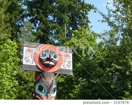 Stanley Park's toe-temp pole 3197676