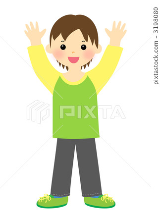 A healthy boy - Stock Illustration [3198080] - PIXTA