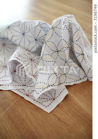 七彩景泰藍、麻葉紋刺子佈 3198749