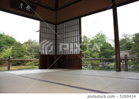 Moon wave tower of Katsura Rikyu 3200414