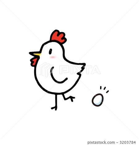 Chicken and egg illustrations - Stock Illustration [3203784] - PIXTA