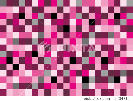 方形圖案藍色_無陰影 3204211