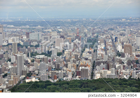 sapporo, mount okura, odori park 3204904