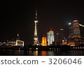 Shanghai Night view Huangpu River, The Bund 3206046