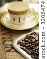 日常生活 休息時間 喝咖啡 3206474