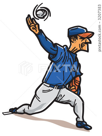 棒球運動員投手 3207383