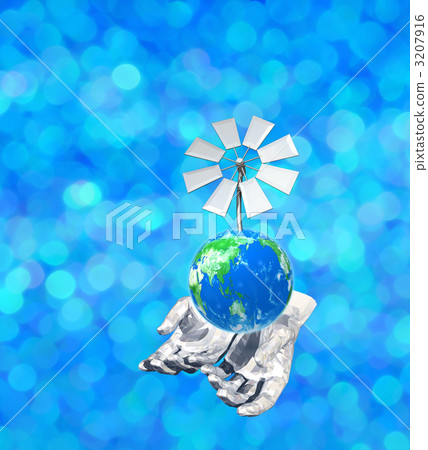 Earth's windmill / wind power generation 3207916