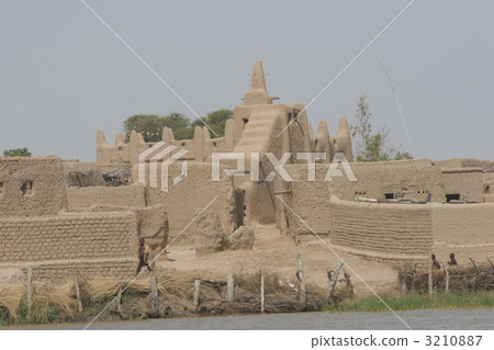 圖阿雷格村沿尼日爾河 3210887