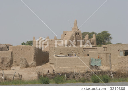 圖阿雷格村沿尼日爾河 圖阿雷格村沿尼日爾河 3210888