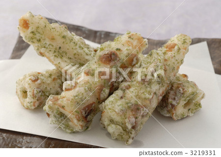 Deep-fried crispy isogi 3219331