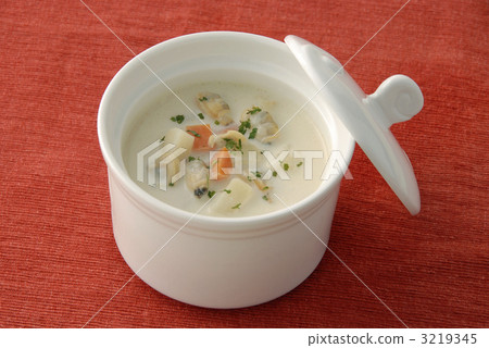 Clam chowder soup 3219345