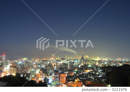 Night view of Oita city Night view of Oita city 3221976