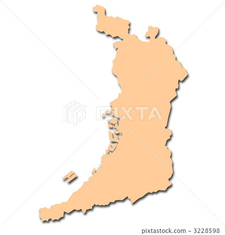 Osaka prefecture map 3228598