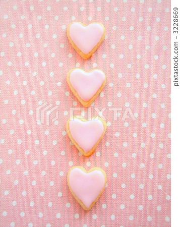 Heart's icing cookie Heart's icing cookie 3228669