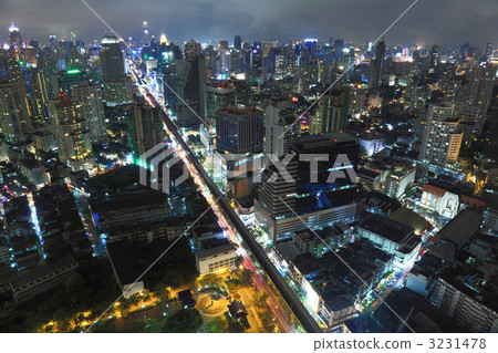 Night view of Bangkok 3231478