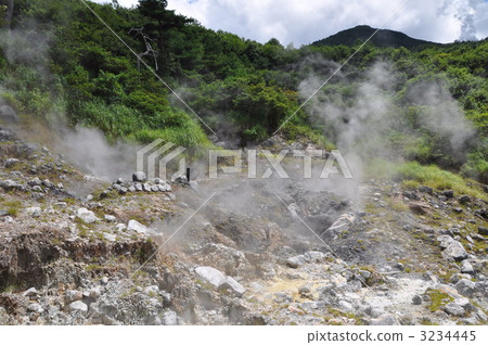 Kuju Komatsu hell in Oita Prefecture Kuju Komatsu hell in Oita Prefecture 3234445