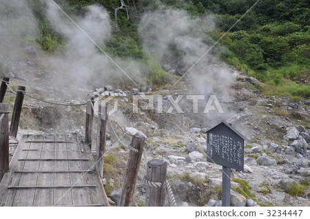 大分縣的Kuju Komatsu地獄 3234447