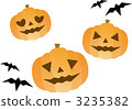 Halloween pumpkin ghobs & bats 3235382