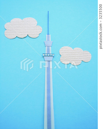 Tokyo Sky Tree and Clouds 3235500