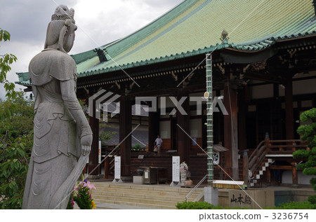 大佛寺大殿和觀音菩薩 3236754