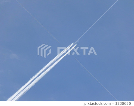 飛機雲 飛機雲 3238630