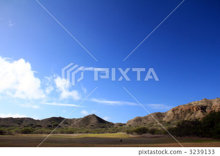 Diamond head crater 3239133