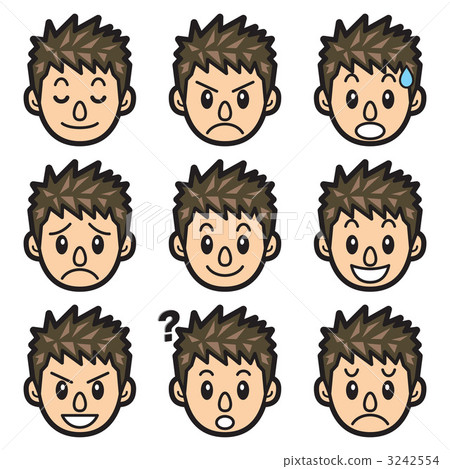 男的臉 男的臉 3242554